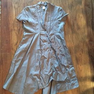 Prairie Underground gray organic tunic top/dress